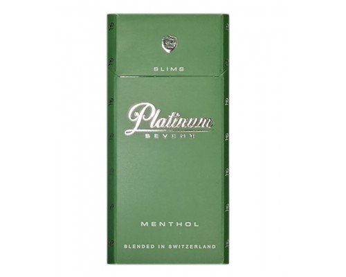  Сигареты Platinum Seven Slim Menthol (Платинум Севен Слим Ментол)